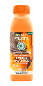 Garnier Fructis Hair Food Papaya Repairing Shampoo for Damaged Hair (350mL)