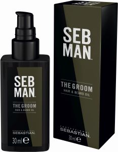 Sebastian SebMan The Groom Hair & Beard Oil (30mL)