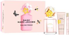 Marc Jacobs Daisy Eau So Fresh EDT (125mL) + Body Lotion (75mL) + EDT (10mL)