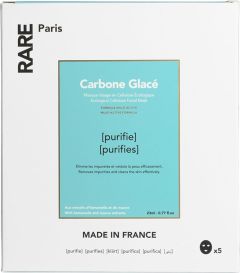 Rare-Paris Carbone Glacé Purifying Face Mask (5x23mL)