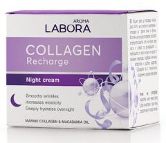 Aroma Labora Collagen Recharge Night Cream with Marine Collagen&Macadamia Oil (50mL)