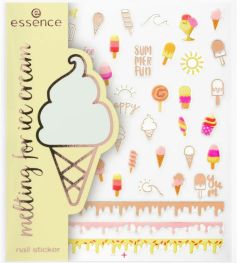 essence Melting For Ice Cream Nail Stickers 01