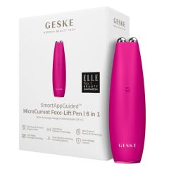 GESKE SmartAppGuided™ MicroCurrent Face-Lift Pen 6in1 Magneta
