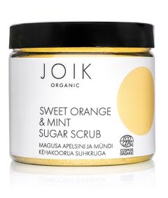 Joik Organic Sweet Orange & Mint Sugar Scrub (210g)