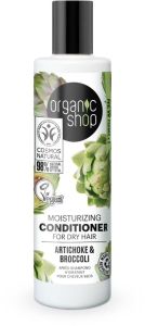 Organic Shop Moisturizing Conditioner For Dry Hair Artichoke & Broccoli (280mL)