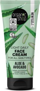 Organic Shop Face Cream Aloe & Avocado (50mL)