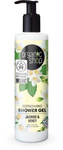 Organic Shop Refreshing Shower Gel Jasmine & Honey (280mL)