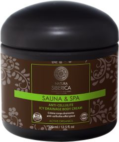 Natura Siberica Sauna & Spa Anti-cellulite Icy Drainage Body Cream (370mL)