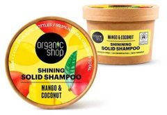 Organic Shop Shining Solid Shampoo Mango & Coconut (60g)