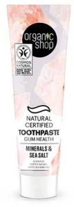Organic Shop Healthy Gums Toothpaste Minerals And Sea Salt (100g)