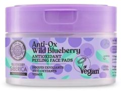 Natura Siberica  Anti-ox Wild Blueberry Antioxidant Peeling Face Pads (20pcs)