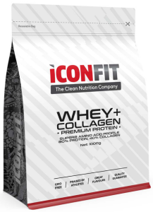 ICONFIT Whey+ Collagen (1000g) Strawberry