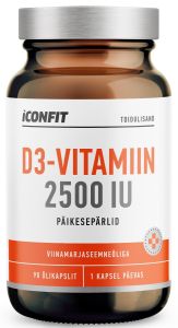 ICONFIT D3-Vitamiin 2500 IU (90pcs)