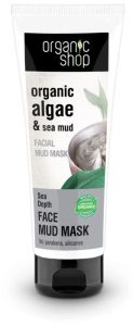 Organic Shop Face Mud Mask Organic Algae (75mL)