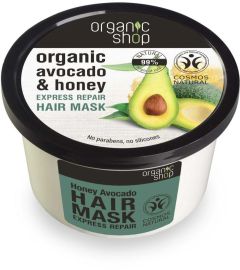 Organic Shop Hair Mask Avocado & Honey (250mL)