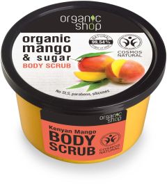 Organic Shop Kenyan Mango Body Scrub (250mL)