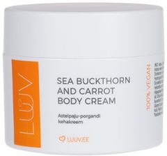 LUUV Sea Buckthorn And Carrot Body Cream With Mango Butter (200mL)