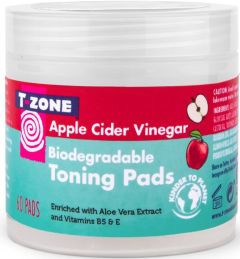T-Zone Skincare Biodegrade Toning Pads Apple Cider Vinegar (60pcs)