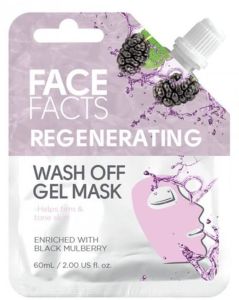 Face Facts Regenerating Wash Off Gel Mask with Black Mulberry (60mL)