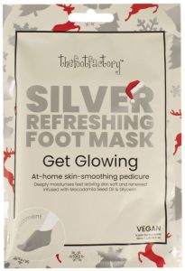 The Foot Factory Refreshing Foot Socks Silver (1pc)