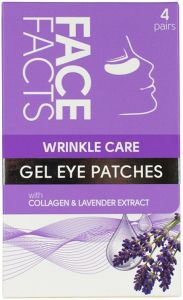 Face Facts Wrinkle Care Gel Eye Patches (4pair)