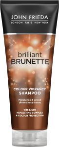 John Frieda Brilliant Brunette Colour Vibrancy Moisturising Shampoo (250ml)