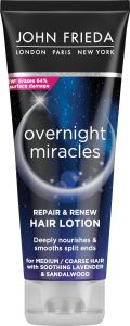 John Frieda Overnight Miracles Repair & Renew Hair Lotion (100mL)