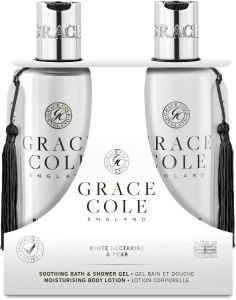 Grace Cole Body Care Duo Gift Set White Nectarine & Pear