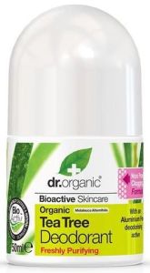 Dr. Organic Tea Tree Deodorant (50mL)