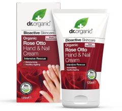 Dr. Organic Rose Hand & Nail Cream (125mL)
