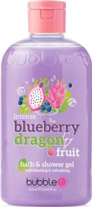 Bubble T Bath & Shower Gel Blueberry & Dragon Fruit (500mL)