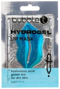 Bubble T Hydrogel Lip Patches Hyaluronic Acid & Green Tea (6g)