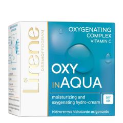 Lirene Daily Moisturizing Cream with Oxygen Complex OXY in Aqua for Normal Skin (50mL)