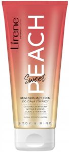Lirene Regenerating Face And Body Cream Sweet Peach (200mL)