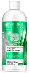 Eveline Cosmetics Facemed+ Micellar Water With Aloe Vera (400mL)