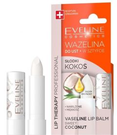 Eveline Cosmetics Lip Therapy Sweet Coconut Vaseline Lip Balm 3,8g