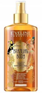 Eveline Cosmetics Brazilian Body 5in1 Luxury Tanning Mist Face & Body (150mL)