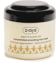Ziaja Argan & Tsubaki Oils Concentrated Smoothing Hair Mask (200mL)