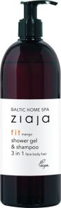 Ziaja Baltic Home Spa Shower Gel & Shampoo 3in1 Face, Body, Hair (500mL)