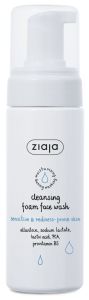 Ziaja Cleansing Foam Face Wash Dilated Capillaries, Sensitive Skin (150mL)