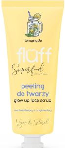 Fluff Brightening Lemonade Glow Up Face Scrub (75mL)