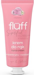Fluff Hand Cream Antibacterial & Moisturizing Raspberry (50mL)