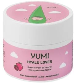 Yumi Face Cream-Sorbet Intense Moisturizing Aloe Vera, Raspberry & Pomegranate (50mL)