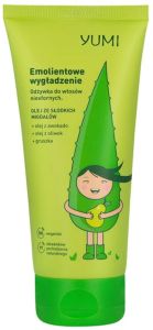 Yumi Emolient Smoothing Conditioner For Unruly Hair Aloe & Pear (200mL) 