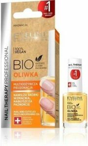 Eveline Cosmetics Nail Therapy Nail & Cuticles Multi-Nourishing Oil (12mL)