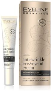 Eveline Cosmetics Organic Gold Anti-Wrinkle Eye & Eyelid Cream (20mL)