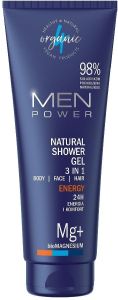 4Organic Men Power Natural Shower Gel 3in1 (250mL)