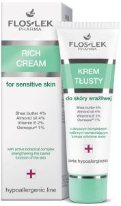 Floslek Sensitive Rich Cream For Sensitive Skin (50mL)