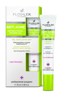 Floslek Anti Acne Antibacterial Intense Gel (20mL)