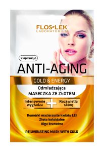 Floslek Gold&Energy Rejuvenating Mask with Gold (2x5mL)